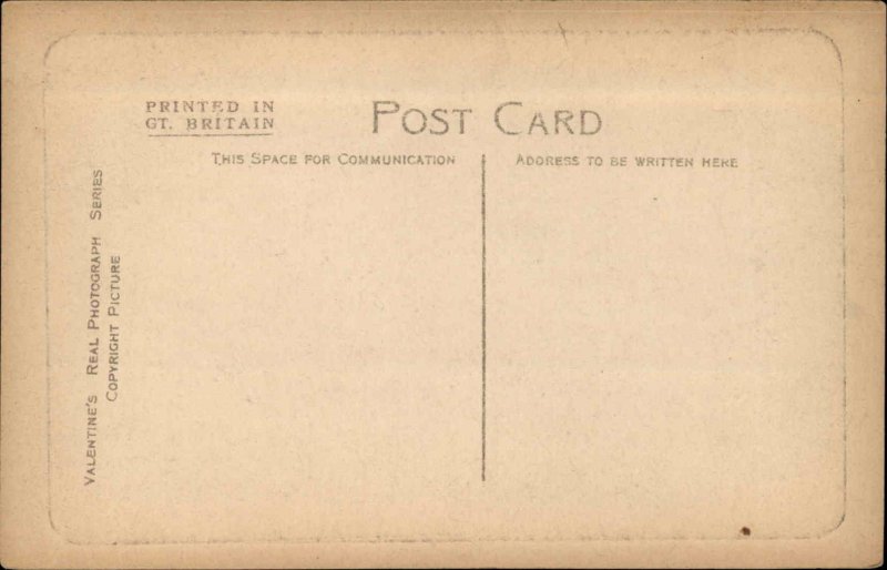 Rothesay Scotland The Gardens c1910 Real Photo Postcard