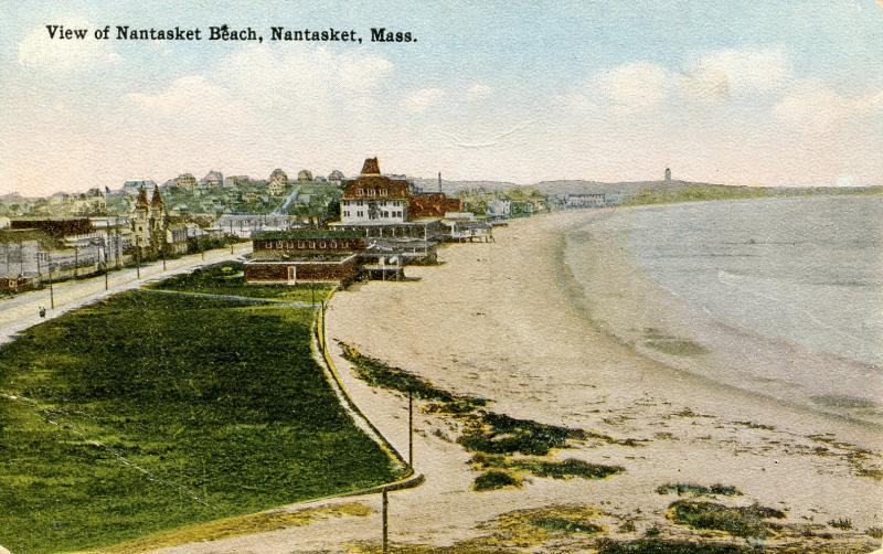 MA - Nantasket Beach. Bird's Eye View