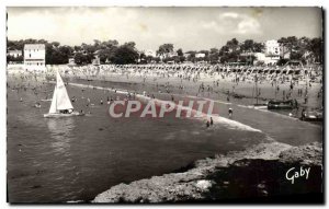 Modern Postcard St Palais sur Mer Beach