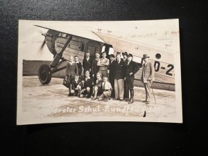 Mint Germany Aviation RPPC Postcard Lufthansa D2