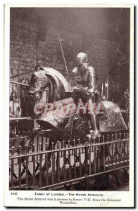 Old Postcard Tower of London The Horse Armory Army