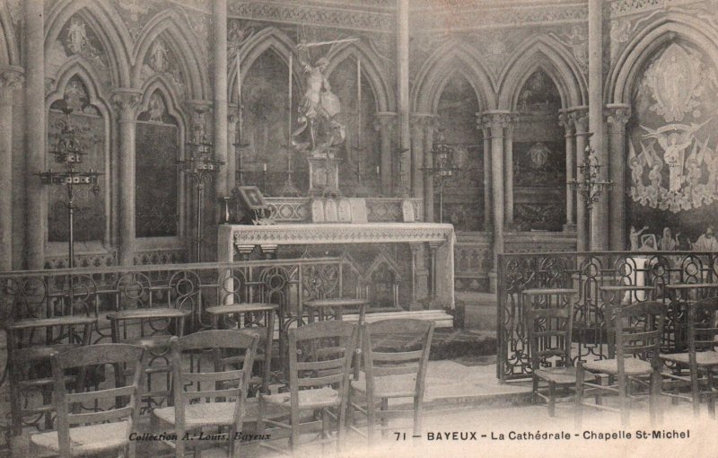 La Cathedrale,Chapelle St Michel,Bayeux,France BIN