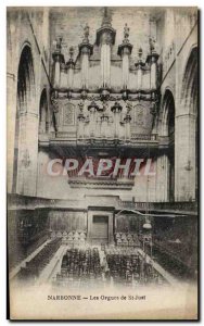 Narbonne - The Orues St Just - Organ - music - instruments - Old Postcard