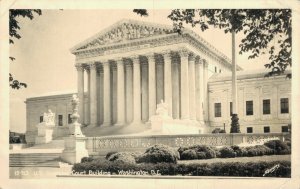 USA U.S Supreme Court Building Washington DC Vintage RPPC 07.61