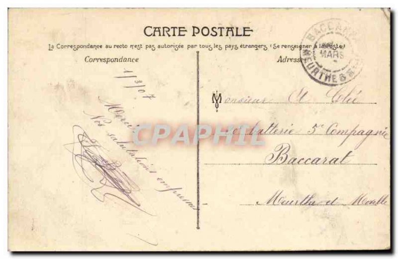 Angers Old Postcard the district & # 39Espgane (militaria)