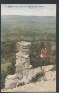 Gloucestershire Postcard - Cheltenham - Devil's Chimney    RS8885