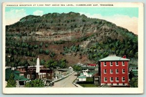 Cumberland Gap Tennessee~Pinnacle Mountain Overshadows Hotel~Hudson Garage~1929