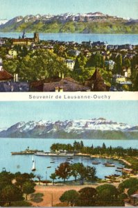 Switzerland Souvenir de Lausanne-Ouchy Split View