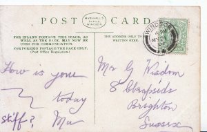 Genealogy Postcard - Family History - Wisdom - Brighton - Sussex 5085