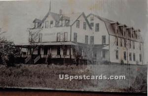 Stiers House Ferndale NY Non postcard backing