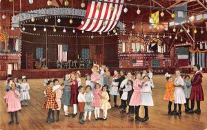 Venice California Dancing Pavilion Interior Vintage Postcard AA31291