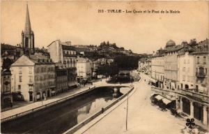 CPA TULLE - Les Quais et le Pont de la Mairie (692212)