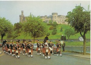 Scotland Postcard - The British Legion Pipe Band - Inverness-shire - Ref TZ8427