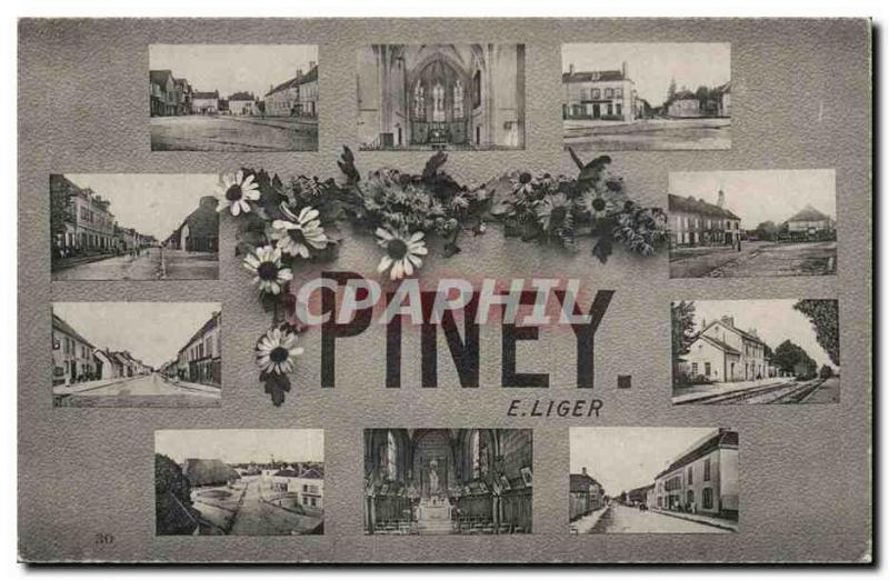 Piney E Liger Old Postcard