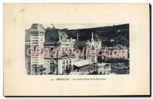 Old Postcard Besancon Salins Les Bains De La Mouillere