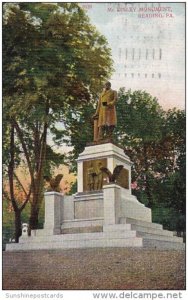 Pennsylvania Reading Mckinley Monument 1911