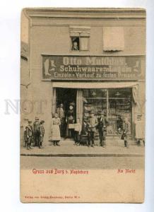 235707 GERMANY Gruss aus Magdeburg Otto Matthias shoe shop OLD