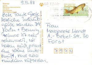 BG12447 weimar schloss am markt  germany