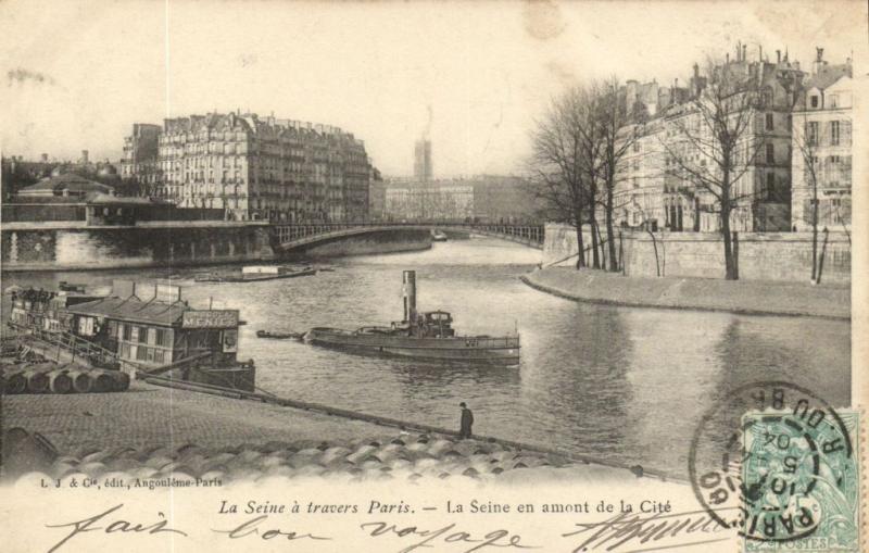 CPA Paris 7e (Dep. 75) La Seine á travers Paris (83684)