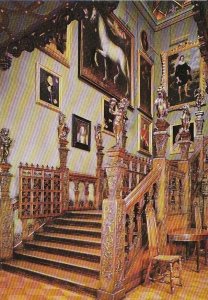 Hertfordshire Postcard - The Grand Staircase - Hatfield House    AB705