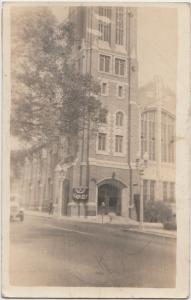 California Ca Real Photo RPPC Postcard 1947 FIRST PRESBYTERIAN CHURCH