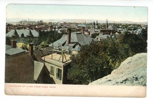 MA - Lynn. Panoramic View from High Rock circa 1900