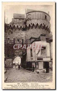 Postcard Old Prison Gate Valves Porte Saint Pater or Saint Patern Tamareille ...