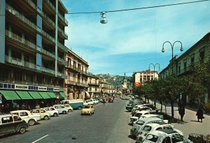 Postcard Boulevard Umberto Modica Sicily Italy