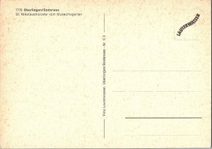 View St. Nikolausmünster Überlingen Bodensee Germany Continental Postcard
