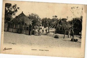 CPA AK Senegal-Dakar-Village Négre (235711)