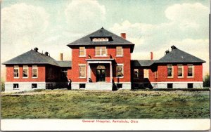 Postcard General Hospital in Ashtabula, Ohio