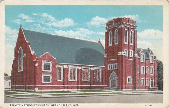 Nebraska Grand Island Trinity Methodist Church 1944