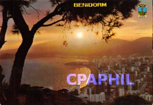 Modern Postcard Benidorm