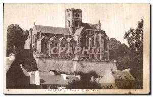 Old Postcard Lamballe The Church of Our Lady