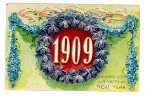 Greeting - New Year  1909