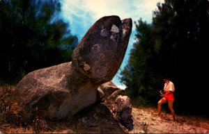 Hawaii Molokai The Phallic Stone