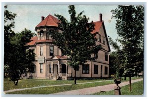 1911 CLSC Alumni Hall Chautauqua Institution Bldg. Chautauqua New York Postcard