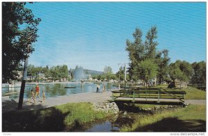 Gyro Park and Swimming Pool, CRANBROOK, British Columbia, Canada, 50-60s