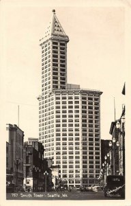 LPS39 Seattle Washington Smith Tower Postcard RPPC