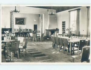 old rppc RESTAURANT SCENE Solvik - Stockholm Sweden HM2179