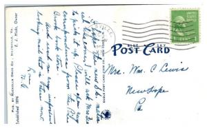 1951 The Bottle House, Hillsville, VA Postcard 