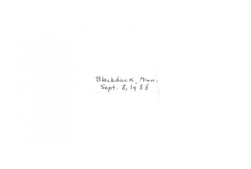 Blackduck - Minnesota, camera photograph