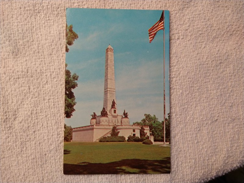 1960's Lincoln's Tomb, Oak Ridge Cemetery, Springfield, IL Chrome P...