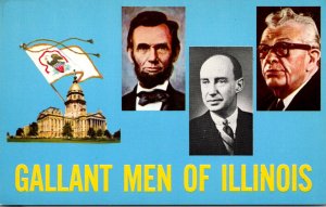 Illinois Gallant Men Lincoln Dirksen & Stevenson