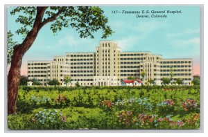 Denver Colorado Fitzsimons U. S. General Hospital Postcard