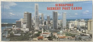 Singapore Scenery Post Cards Set Vintage Booklet