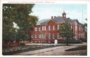 Truro Nova Scotia NS Government Agriculture College Unused Postcard E34