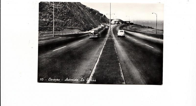 B81523 autopistas car voiture caracas la guaira  venezuela front/back image