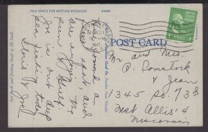 Florida SILVER SPRINGS near Ocala pm1947 - LINEN