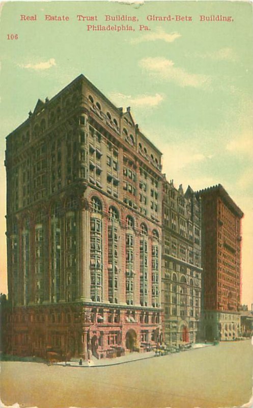 Real Estate Trust Bldg Girard-Betz Bldg Philadelphia PA